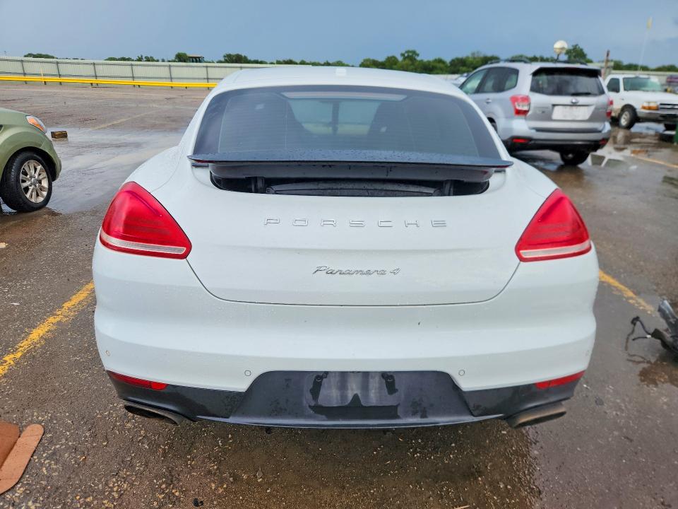 2015 Porsche Panamera VIN WP0AA2A75FL004741 COPART salvage auction — FRONT END, KS - CERT OF TITLE-SALVAGE, sold $4,600 on 2026-07-08 (photo 6)