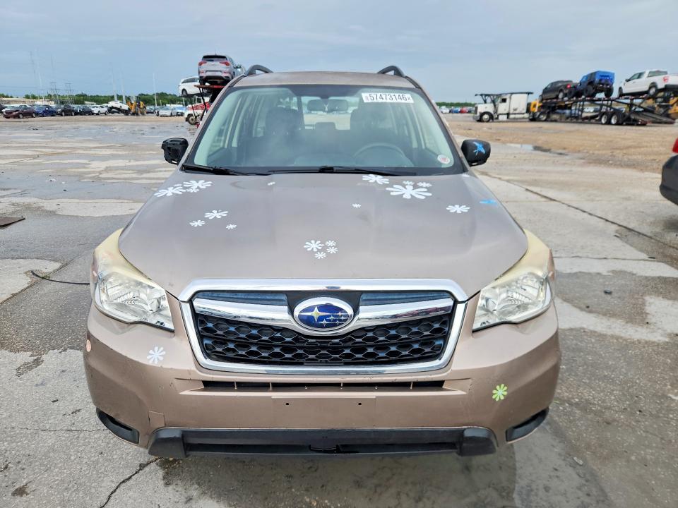 2016 Subaru Forester VIN JF2SJABC1GH411035 COPART salvage auction — MECHANICAL, La - Certificate Of Title, sold $1,500 on 2026-07-18 (photo 5)