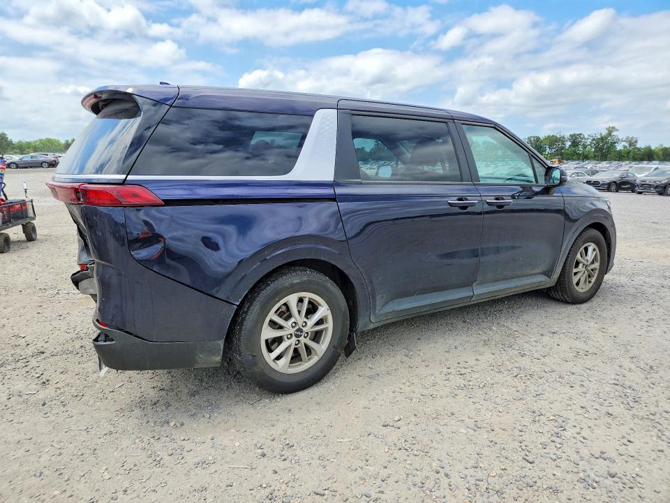 2024 Kia Carnival VIN KNDNB4H39R6425278 COPART salvage auction — REAR END, Va - Cert Of Title - Salvage, sold $7,000 on 2026-07-15 (photo 3)