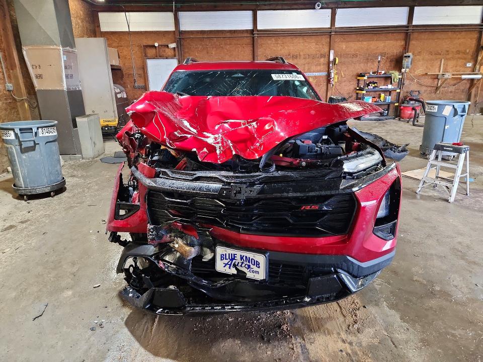 2025 Chevrolet Equinox VIN 3GNAXTEG4SL107895 COPART salvage auction — FRONT END, Pa - Certificate Of Salvage, sold $3,950 on 2026-08-21 (photo 5)