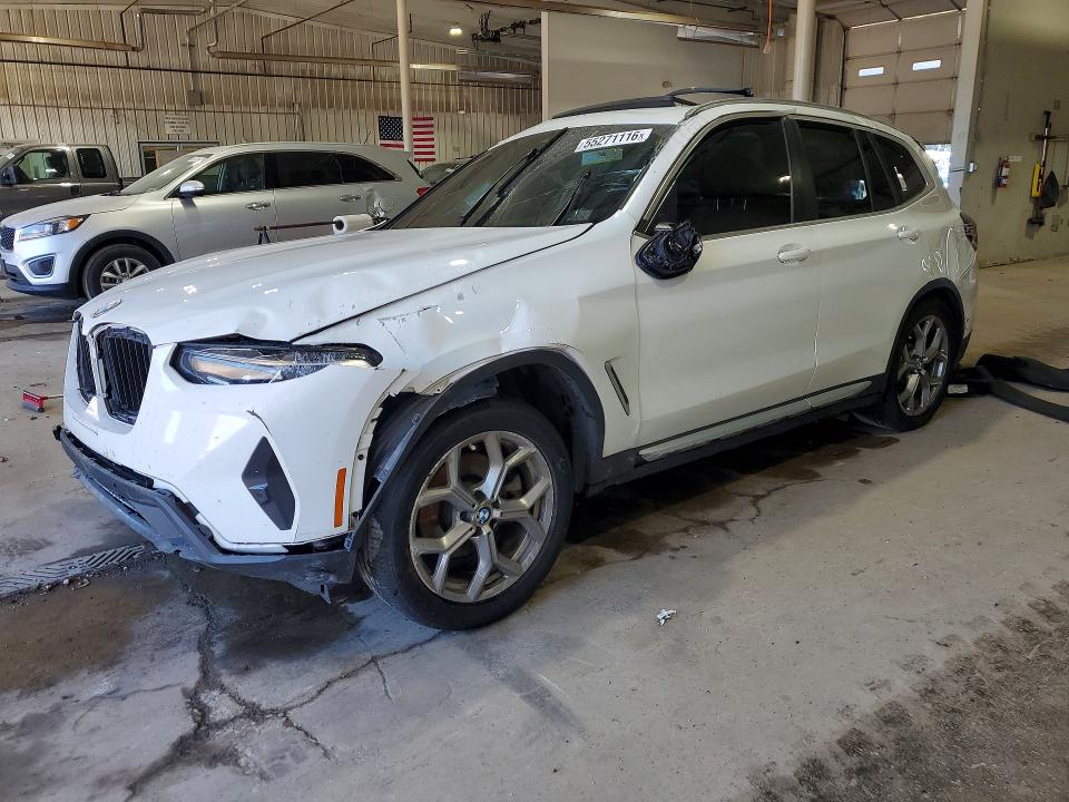 2023 BMW VIN 5UX53DP02P9R81771 COPART salvage auction — ROLLOVER, Pa - Certificate Of Salvage, sold $4,050 on 2026-07-06 (photo 1)