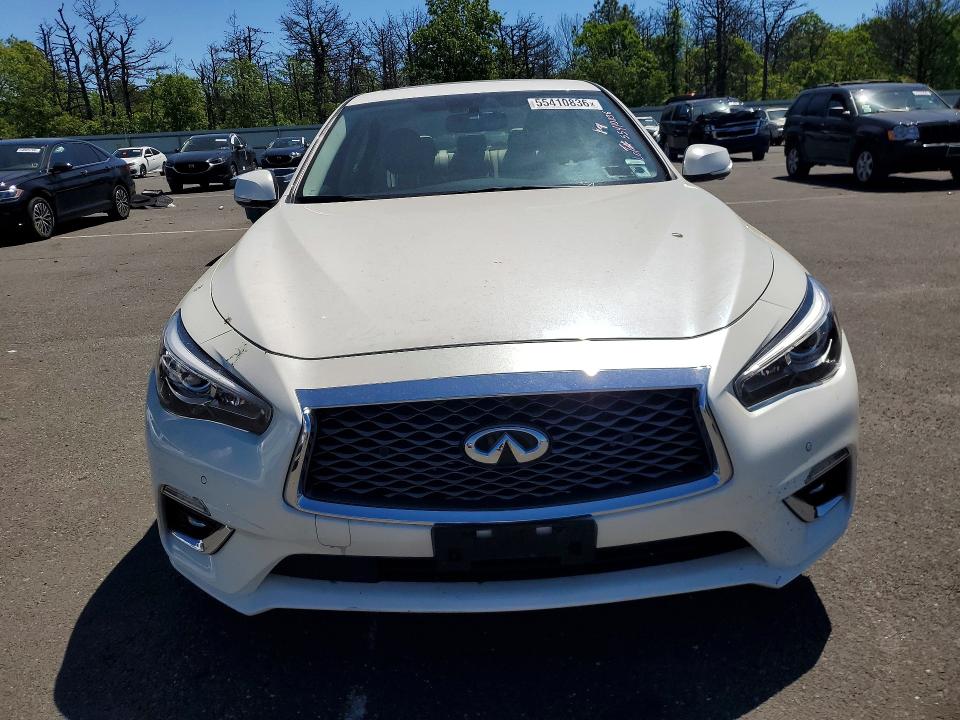 2022 Infiniti VIN JN1EV7BR0NM340344 COPART salvage auction — WATER/FLOOD, Ny - Mv907A-Flood Salvage, sold $5,400 on 2026-07-13 (photo 5)