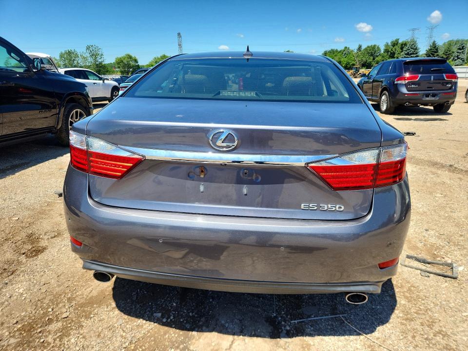 2013 Lexus ES VIN JTHBK1GGXD2043894 COPART salvage auction — HAIL, Il - Salvage Certificate, sold $3,150 on 2026-07-14 (photo 6)