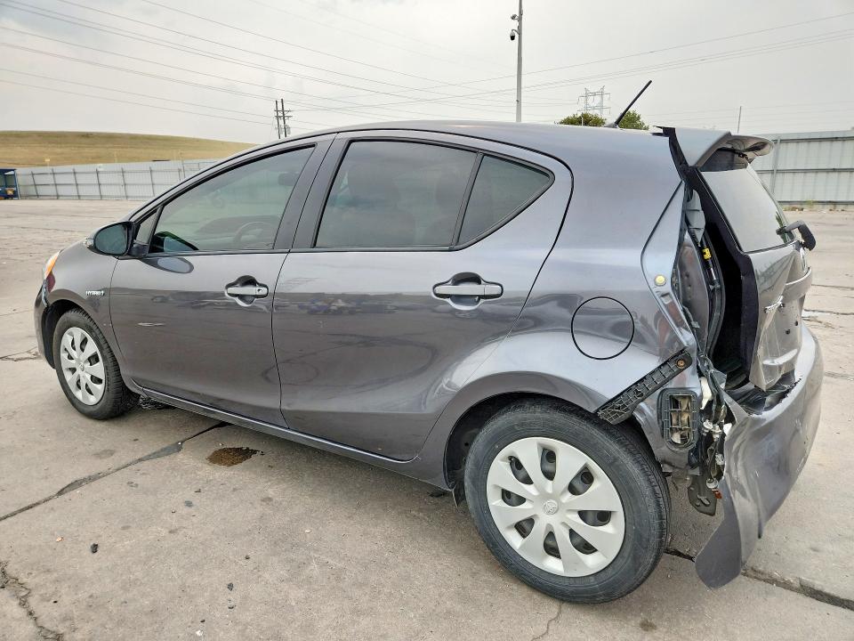2014 Toyota Prius VIN JTDKDTB34E1565701 COPART salvage auction — REAR END, Co - Public - Salvage Title, sold $500 on 2026-07-15 (photo 2)
