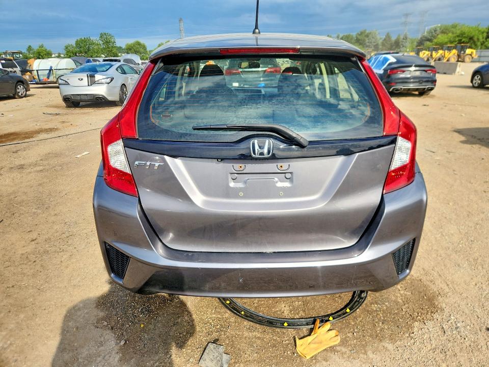 2017 Honda Fit VIN JHMGK5H54HS016240 COPART salvage auction — HAIL, Il - Salvage Certificate, sold $7,000 on 2026-08-13 (photo 6)