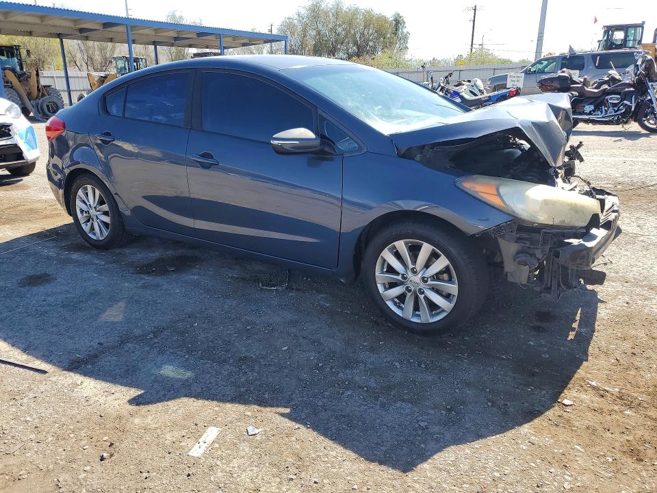 2016 Kia Forte VIN KNAFX4A65G5603701 COPART salvage auction — FRONT END, Az - Cert Of Title - Salvage, sold $550 on 2026-07-07 (photo 4)