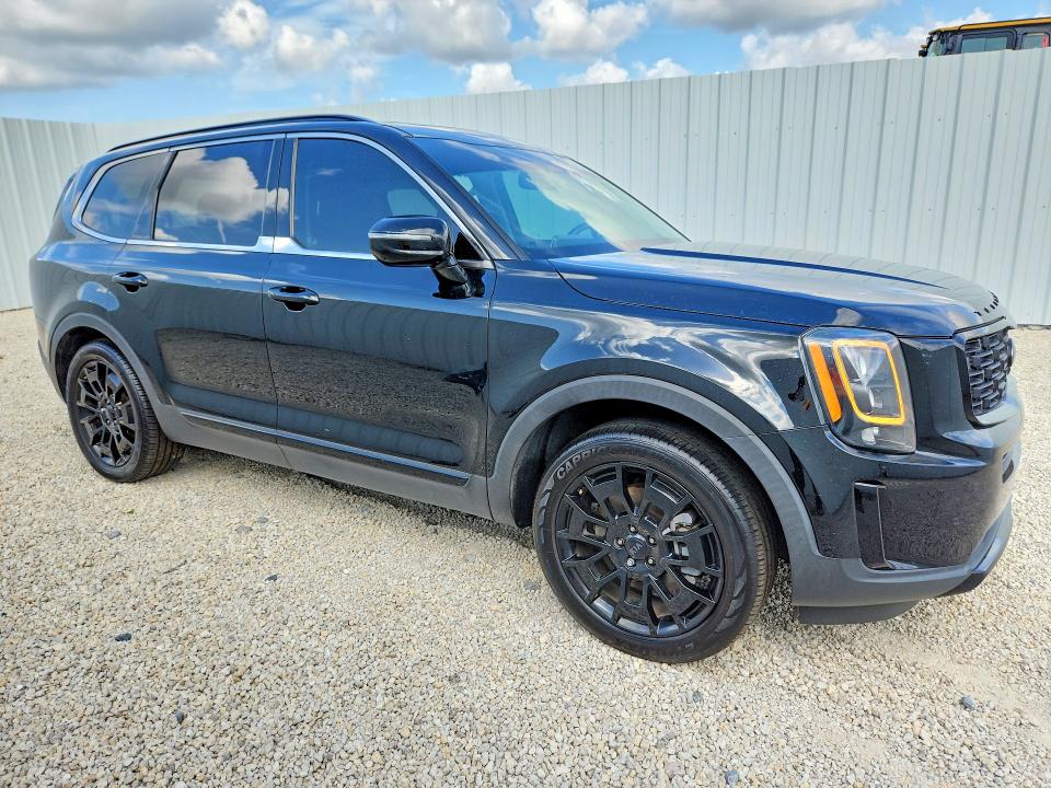 2021 Kia Telluride VIN 5XYP5DHC2MG109324 COPART salvage auction — SIDE, FL - CERTIFICATE OF TITLE, sold $5,900 on 2026-07-07 (photo 4)