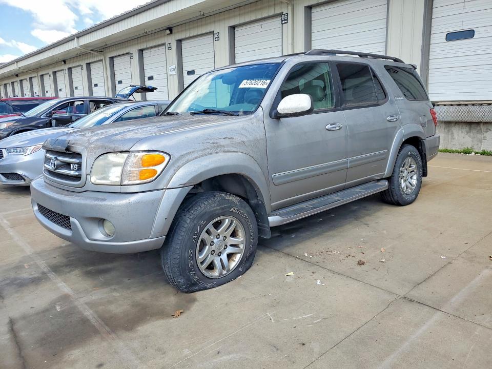 2003 Toyota Sequoia VIN 5TDZT38AX3S146128 COPART salvage auction — MINOR DENT/SCRATCHES, Ky - Certificate Of Title, sold $750 on 2026-07-09 (photo 1)