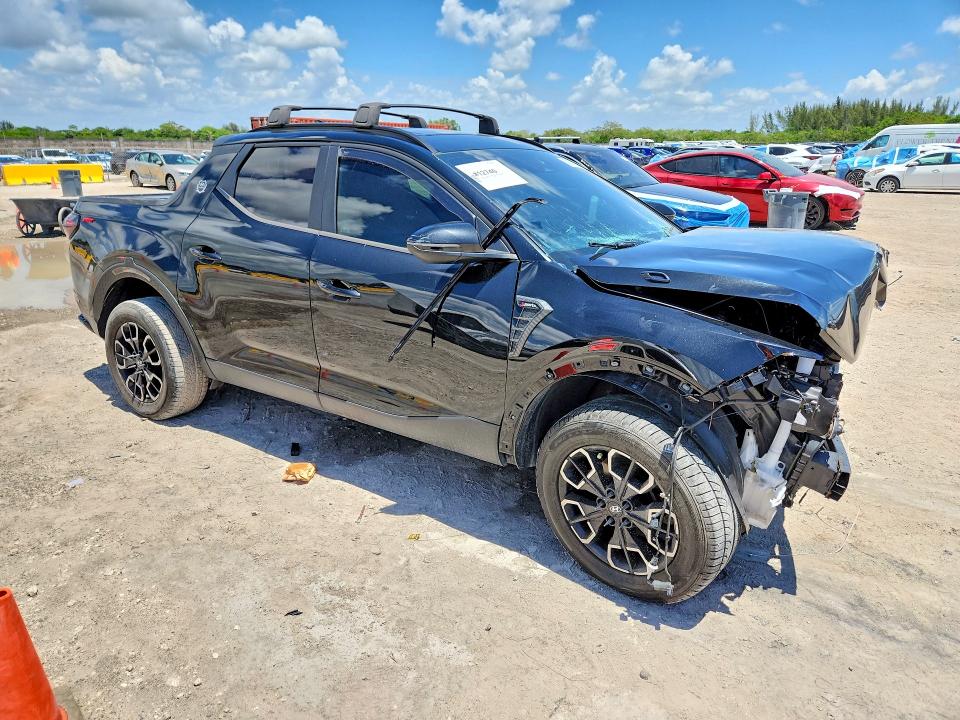 2022 Hyundai Santa cruz VIN 5NTJDDAF9NH011870 COPART salvage auction — FRONT END, Salvage Title, sold $3,750 on 2026-07-29 (photo 4)