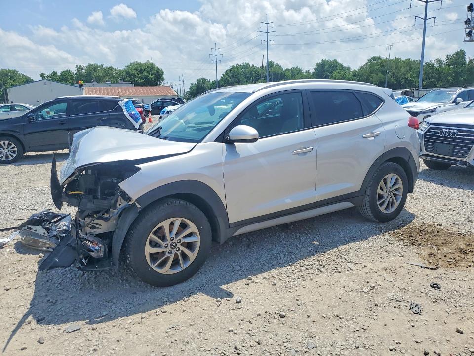 2017 Hyundai Tucson VIN KM8J3CA47HU521327 COPART salvage auction — FRONT END, Salvage Title, sold $1,250 on 2026-07-10 (photo 1)