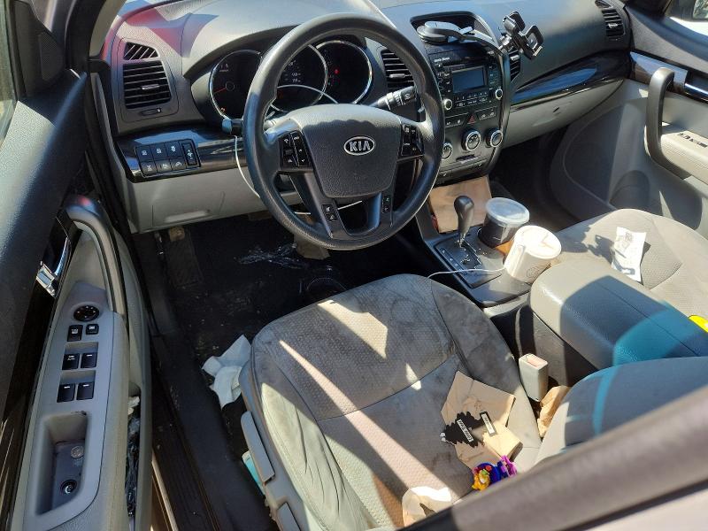 2011 Kia Sorento VIN 5XYKTCA18BG144160 COPART salvage auction — FRONT END, Md - Cert Of Salvage > 75% Damage, sold $900 on 2026-07-10 (photo 8)
