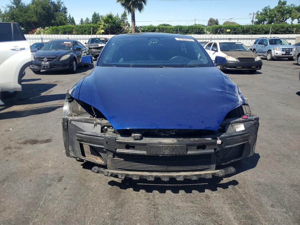 2017 Tesla VIN 5YJSA1E17HF217247 COPART salvage auction — FRONT END, Ca - Salvage Certificate, sold $2,600 on 2026-07-28 (photo 5)