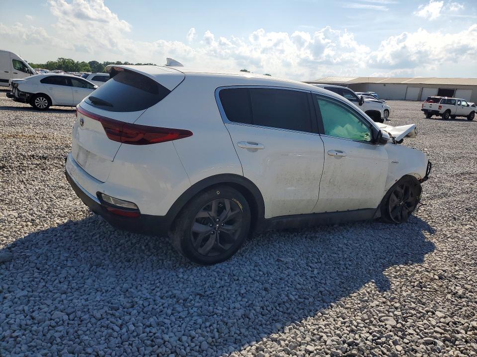 2022 Kia Sportage VIN KNDPMCAC7N7023996 COPART salvage auction — FRONT END, Pa - Certificate Of Salvage, sold $175 on 2026-07-23 (photo 3)