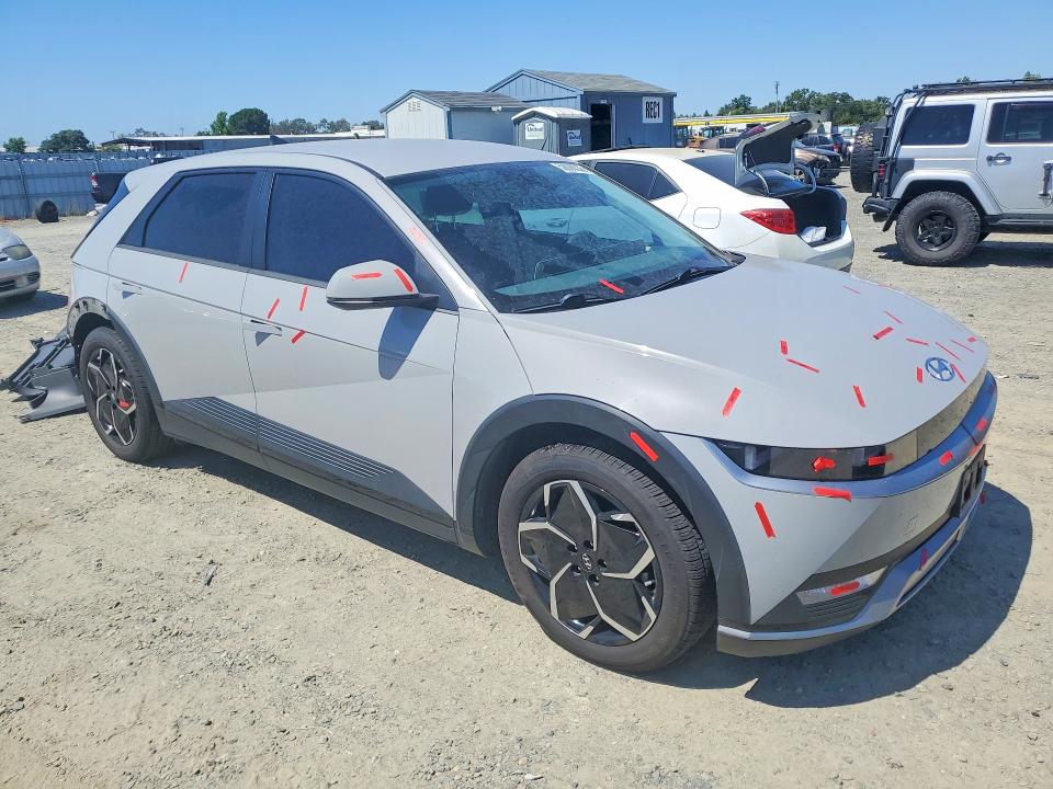 2022 Hyundai Ioniq VIN KM8KMDAF8NU049935 COPART salvage auction — REAR END, Ca - Salvage Certificate, sold $3,850 on 2026-07-30 (photo 4)