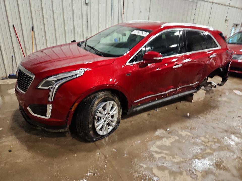 2024 Cadillac VIN 1GYKNBR46RZ755104 COPART salvage auction — REAR END, Wi - Cert Of Title-Salvage Vehicle, sold $7,400 on 2026-08-24 (photo 1)