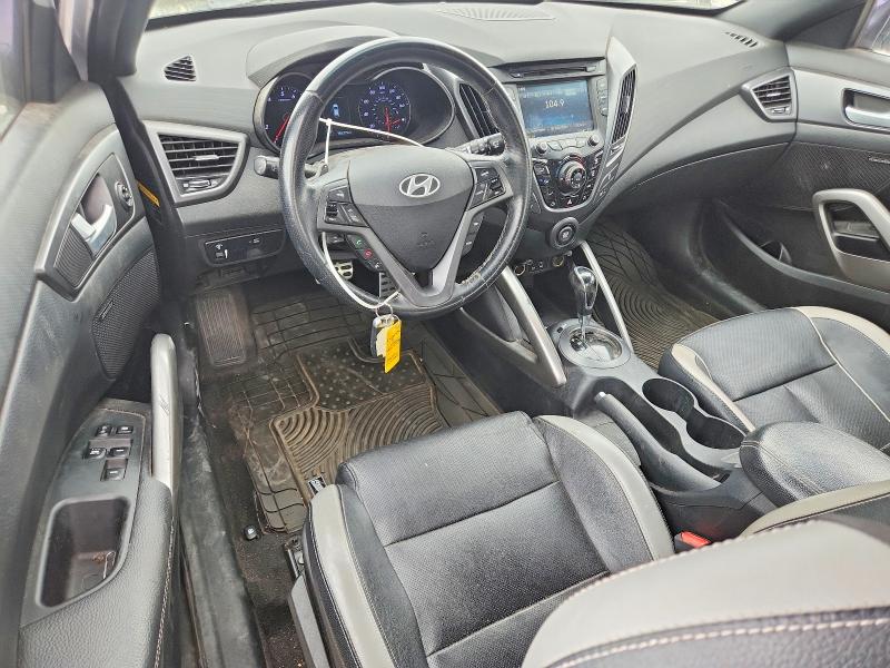 2016 Hyundai Veloster VIN KMHTC6AE5GU273032 COPART salvage auction — FRONT END, Co - Public - Salvage Title, sold $475 on 2026-07-09 (photo 8)