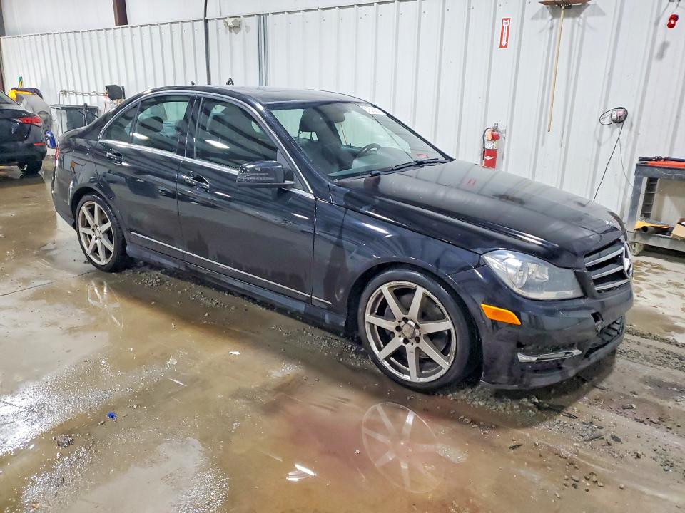 2014 Mercedes-benz C-klasse VIN WDDGF8AB4EA925531 COPART salvage auction — FRONT END, Pa - Certificate Of Salvage, sold $1,150 on 2026-07-15 (photo 4)