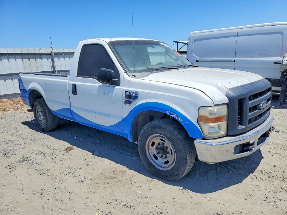2008 Ford F250 VIN 1FTNF20528ED80386 COPART salvage auction — REAR END, Ca - Dlr/Dis/Exp Only Salvage Title, sold $100 on 2026-07-09 (photo 4)