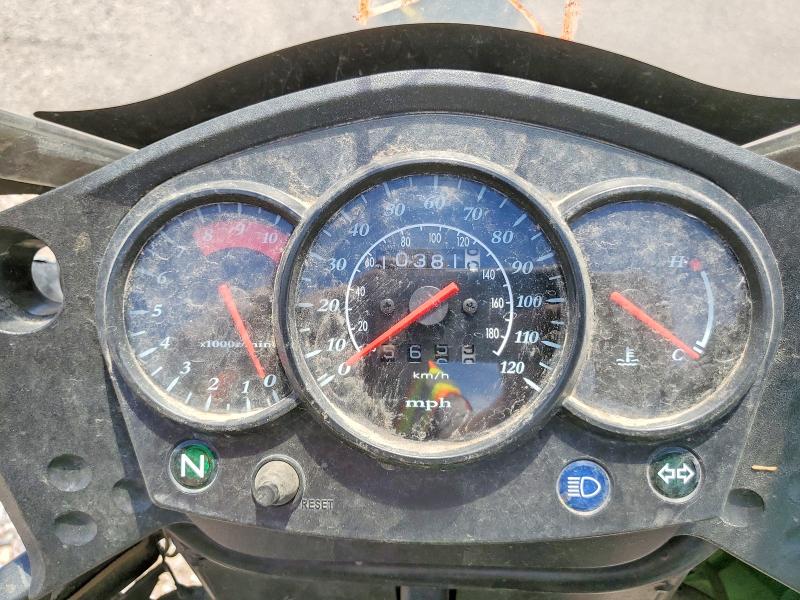 2015 Kawasaki Kl650 VIN JKAKLEE1XFDA82431 COPART salvage auction — FRONT END, Az - Certificate Of Title, sold $750 on 2026-07-13 (photo 7)