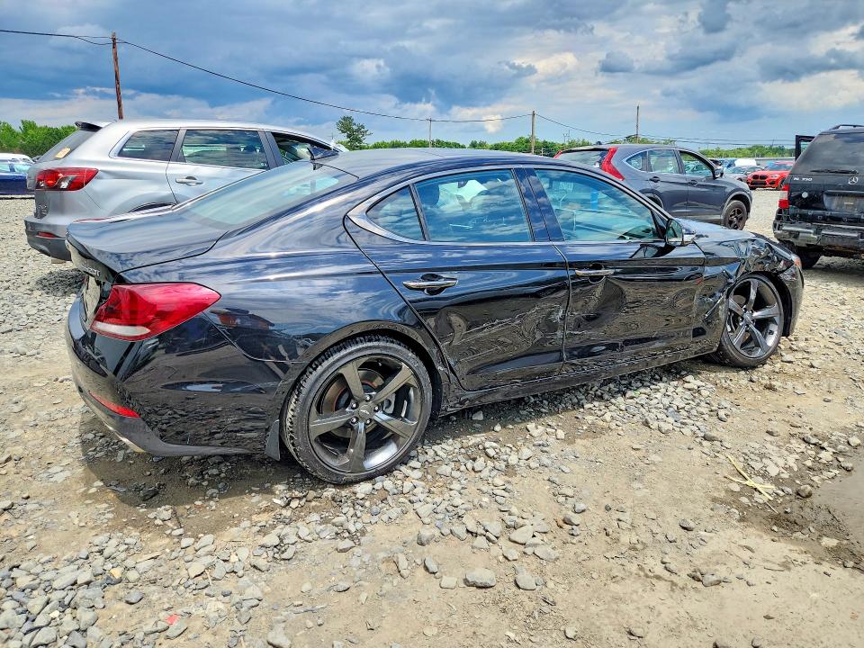 2019 Genesis VIN KMTG44LA1KU012699 COPART salvage auction — SIDE, Nj - Cert Of Title-Salvage, sold $2,150 on 2026-07-22 (photo 3)