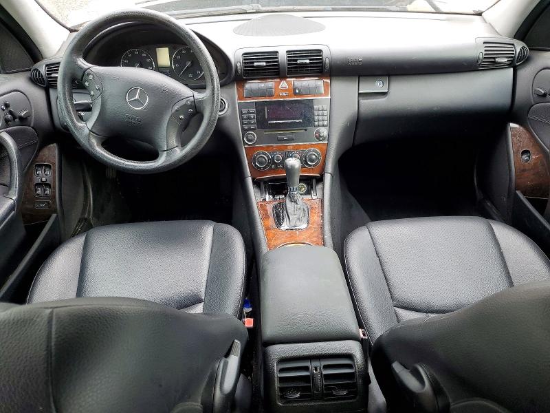 2007 Mercedes-benz C-klasse VIN WDBRF92H27F927889 COPART salvage auction — FRONT END, Md - Cert Of Salvage > 75% Damage, sold $375 on 2026-07-14 (photo 8)