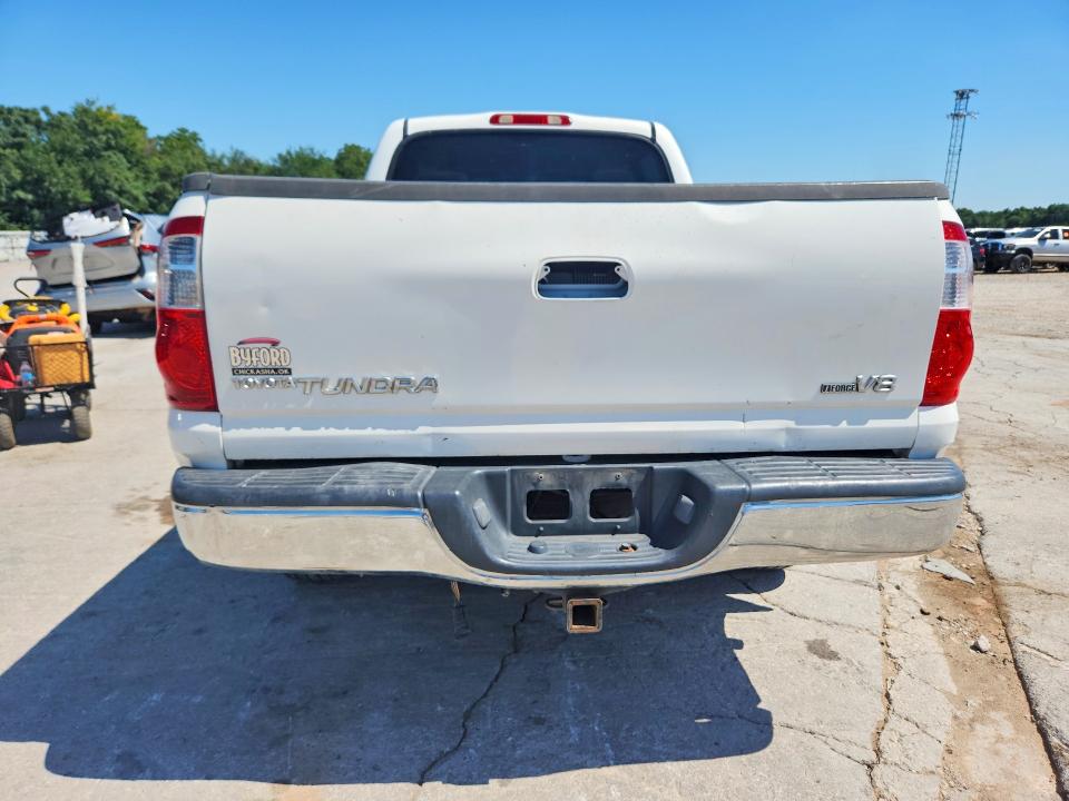 2006 Toyota Tundra VIN 5TBET34146S516362 COPART salvage auction — HAIL, Ok - Cert Of Title-Salvage, sold $575 on 2026-07-21 (photo 6)