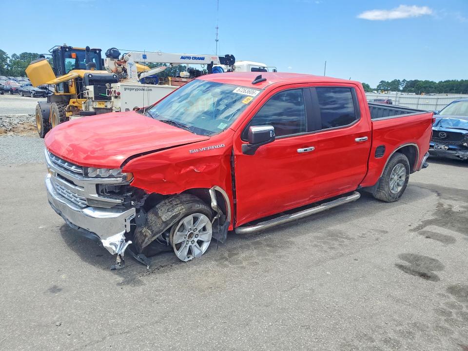 2020 Chevrolet Silverado 1500 VIN 3GCPWCED3LG221795 COPART salvage auction — FRONT END, Nc - Dlr Only-Clean/Over 25% Damage, sold $5,700 on 2026-07-09 (photo 1)