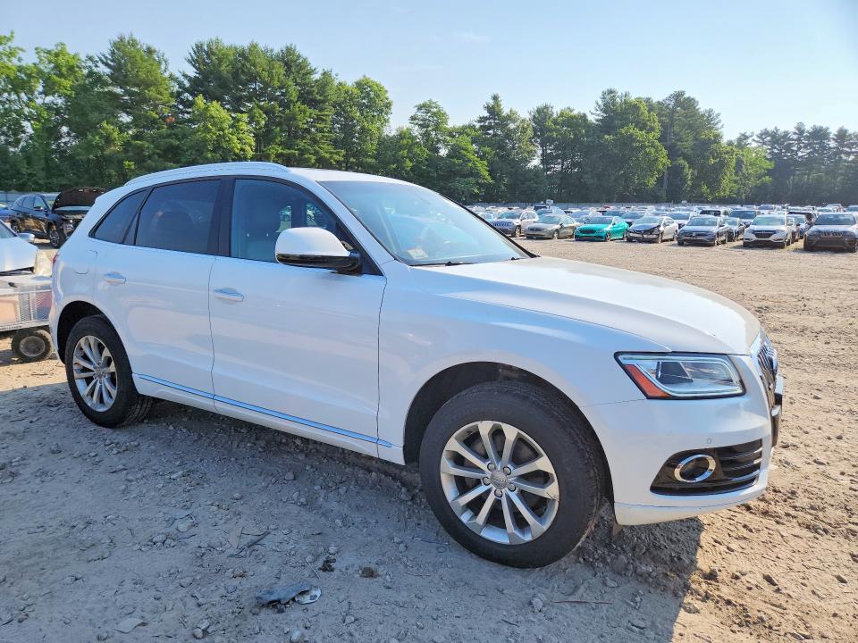 2016 Audi Q5 VIN WA1L2AFP9GA142895 COPART salvage auction — FRONT END, MA - CERT OF TITLE-RECONSTRCTD COLL, sold $4,650 on 2026-07-06 (photo 4)