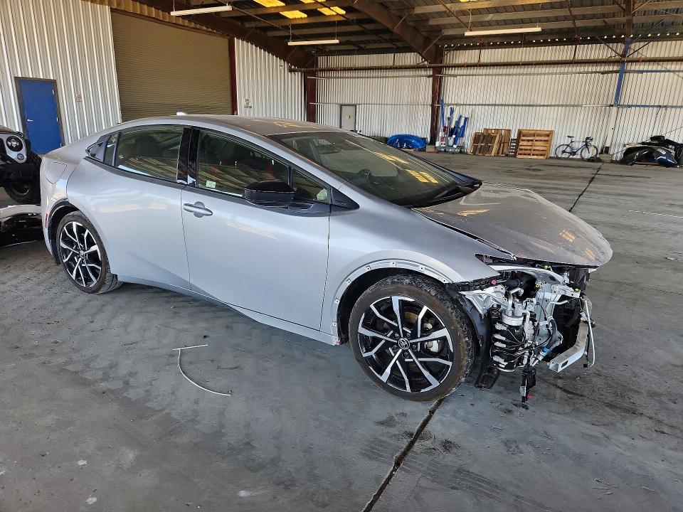 2024 Toyota Prius prime VIN JTDACACU0R3037013 COPART salvage auction — FRONT END, CA - SALVAGE CERTIFICATE, sold $7,900 on 2026-07-16 (photo 4)