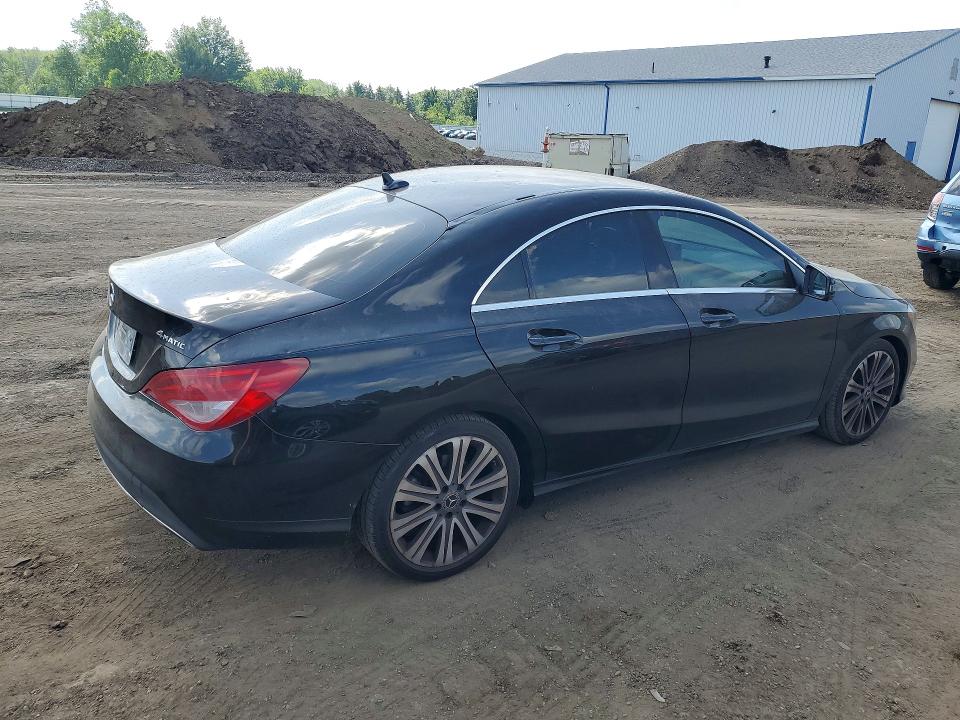 2018 Mercedes-benz Cla-klasse VIN WDDSJ4GB0JN659792 COPART salvage auction — HAIL, Oh - Cert Of Title-Salvage, sold $6,100 on 2026-07-09 (photo 3)