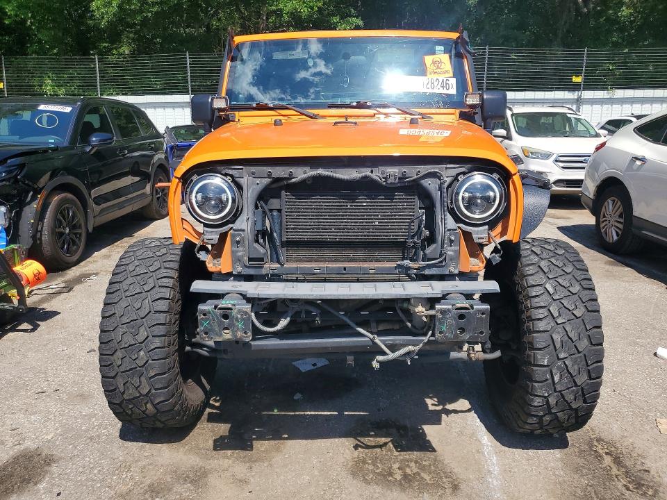 2012 Jeep Wrangler / VIN 1C4BJWDG0CL269148 COPART salvage auction — FRONT END, Ga - Cert Of Title-Salvage, sold $5,500 on 2026-07-10 (photo 5)