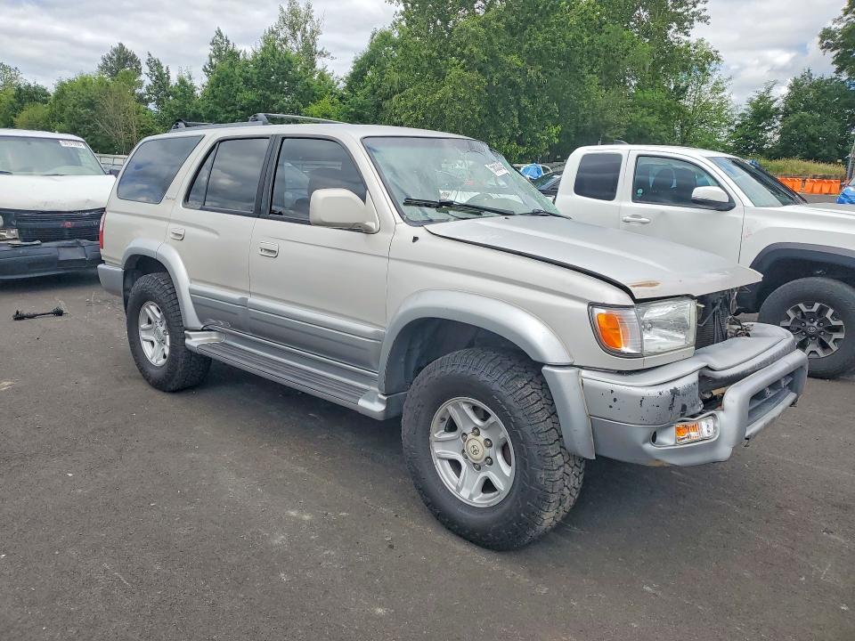2000 Toyota 4runner VIN JT3HN87RXY9035020 COPART salvage auction — ROLLOVER, Or - Salvage Title Certificate, sold $1,050 on 2026-07-20 (photo 4)