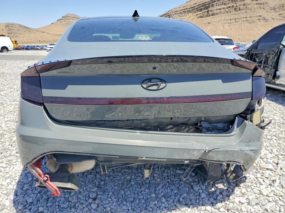 2021 Hyundai Sonata VIN 5NPEK4JC3MH127463 COPART salvage auction — REAR END, Nv - Salvage Title, sold $8,200 on 2026-07-20 (photo 6)