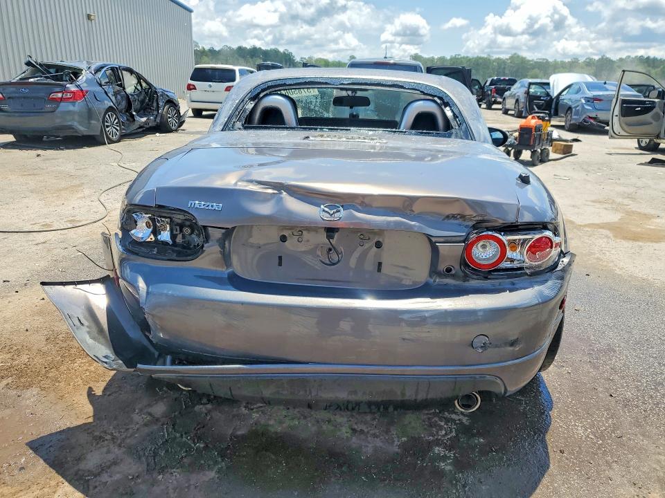2008 Mazda Mx-5 VIN JM1NC26F580152291 COPART salvage auction — REAR END, Sc - Cert Of Title-Salvage, sold $1,100 on 2026-07-27 (photo 6)