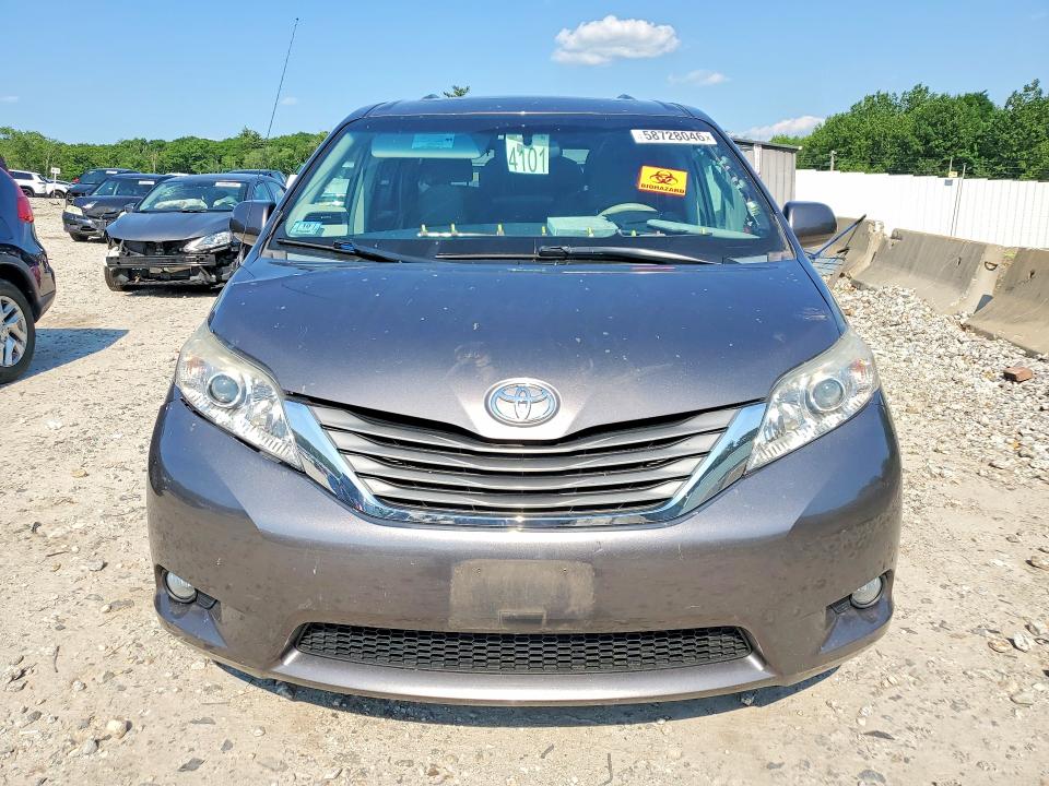 2014 Toyota Sienna VIN 5TDYK3DC6ES490676 COPART salvage auction — MECHANICAL, Ma - Cert Of Title-Reconstrctd Coll, sold $2,450 on 2026-07-08 (photo 5)