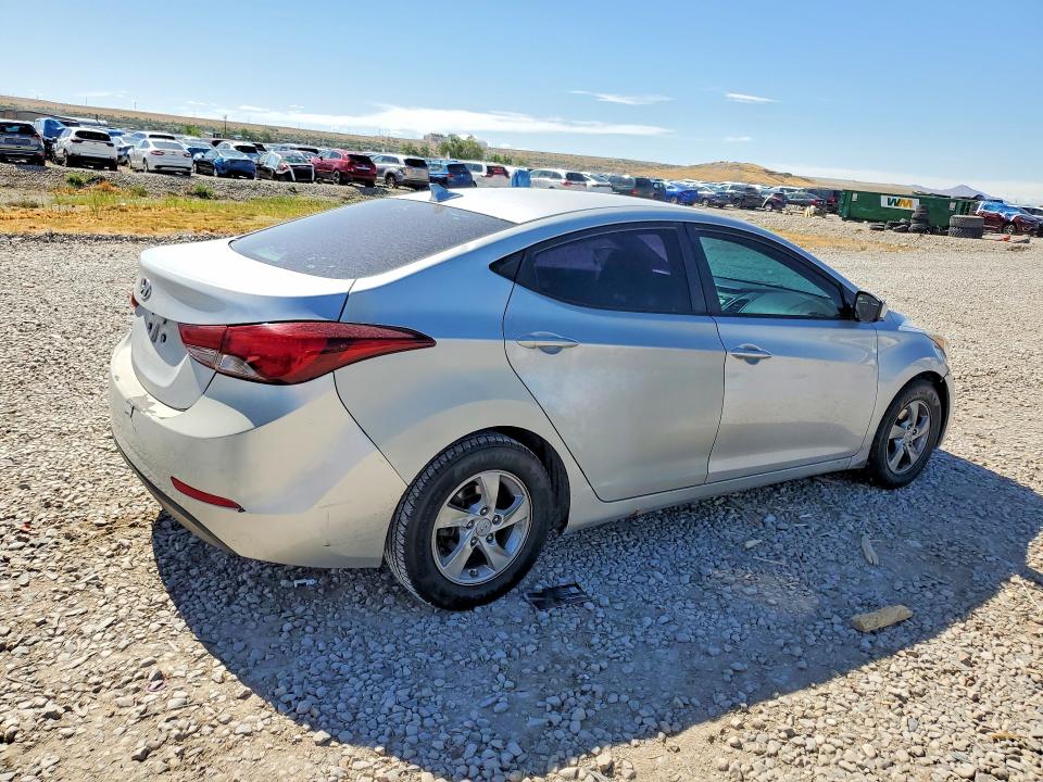 2014 Hyundai Elantra VIN KMHDH4AE3EU184700 COPART salvage auction — FRONT END, Ut - Certificate Of Title, sold $425 on 2026-07-10 (photo 3)