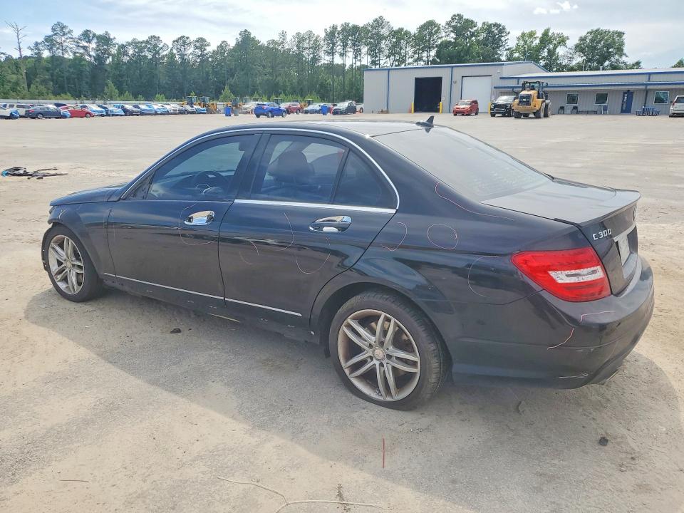 2013 Mercedes-benz C-klasse VIN WDDGF8AB8DR295335 COPART salvage auction — FRONT END, Sc - Cert Of Title-Salvage, sold $1,250 on 2026-07-20 (photo 2)