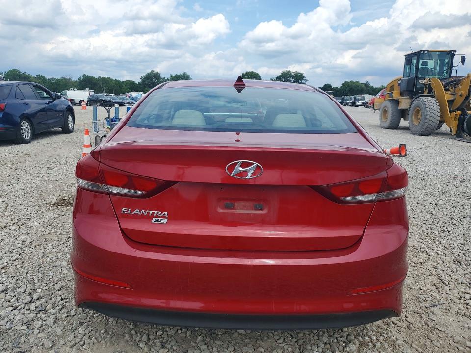 2017 Hyundai VIN KMHD74LF9HU422370 COPART salvage auction — WATER/FLOOD, Oh - Cert Of Title-Salvage Flood, sold $1,500 on 2026-07-14 (photo 6)