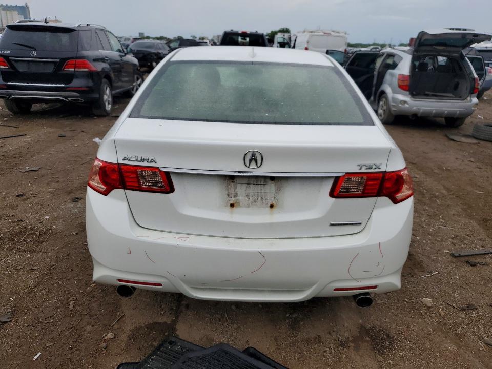 2014 Acura Tsx VIN JH4CU2F85EC000865 COPART salvage auction — FRONT END, Il - Salvage Certificate, sold $575 on 2026-07-10 (photo 6)