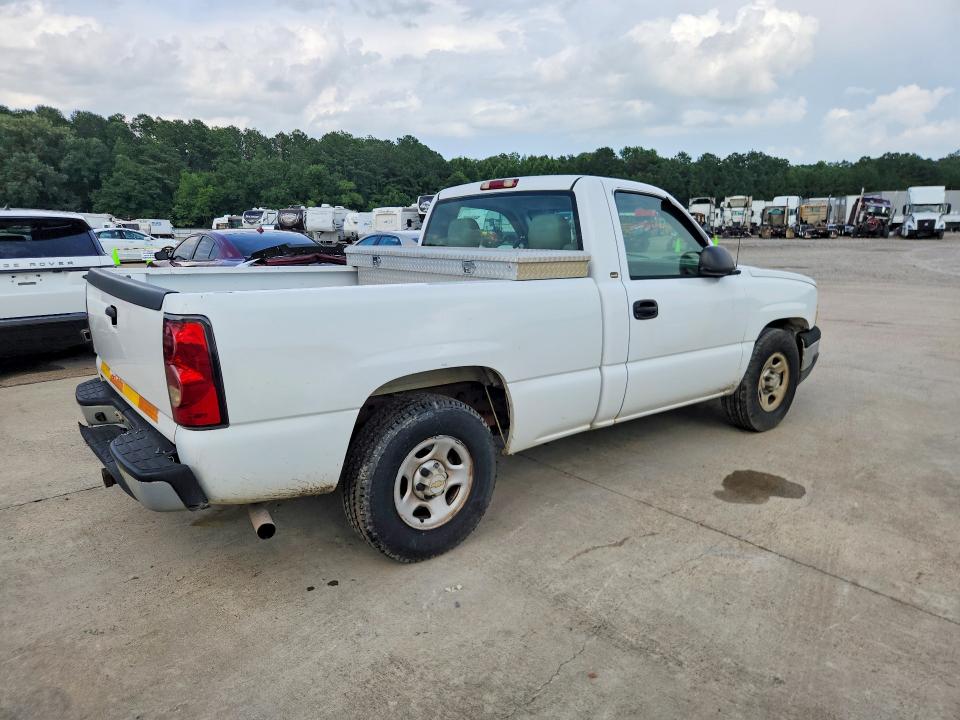 2004 Chevrolet Silverado 1500 VIN 1GCEC14X54Z181561 COPART salvage auction — REAR END, MS - CERTIFICATE OF TITLE, sold $2,100 on 2026-07-09 (photo 3)