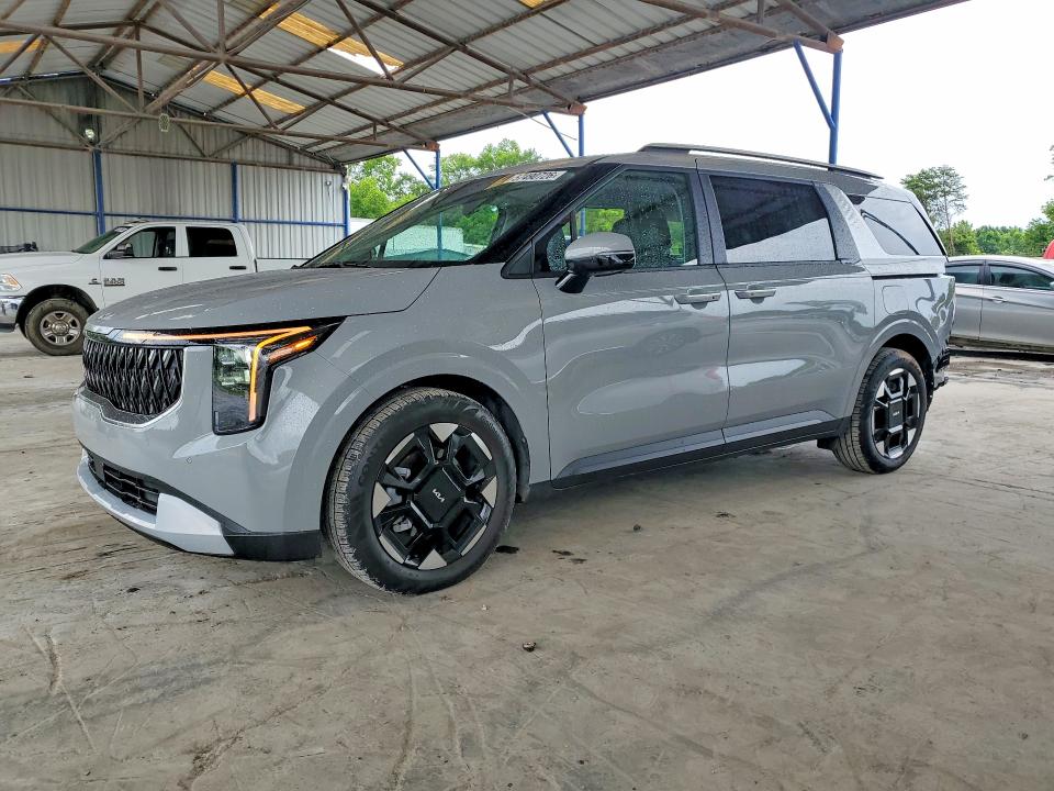 2026 Kia Carnival VIN KNDNC5K34T6593526 COPART salvage auction — REAR END, Ga - Cert Of Title-Salvage, sold $12,000 on 2026-07-30 (photo 1)
