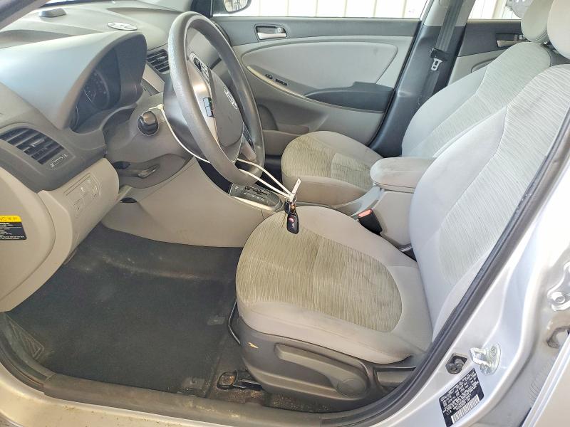 2016 Hyundai Accent VIN KMHCT4AE6GU139621 COPART salvage auction — REAR END, Pa - Certificate Of Salvage, sold $800 on 2026-07-15 (photo 7)