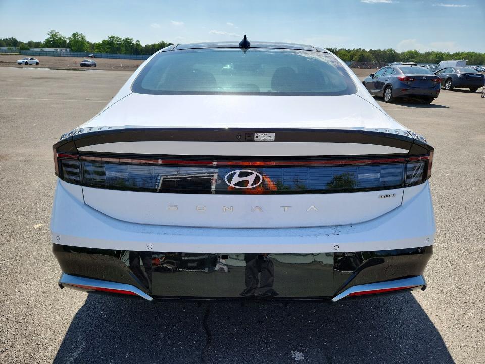 2025 Hyundai Sonata VIN KMHL54JJ6SA114428 COPART salvage auction — FRONT END, Ny - Mv-907A Salvage Certificate, sold $80 on 2026-07-27 (photo 6)