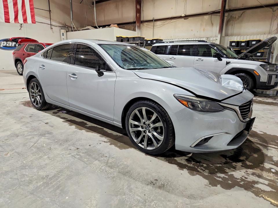 2016 Mazda 6 VIN JM1GJ1W58G1426429 COPART salvage auction — FRONT END, Ok - Cert Of Title-Salvage, sold $750 on 2026-07-29 (photo 4)