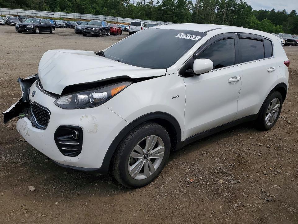 2018 Kia VIN KNDPMCAC5J7372388 COPART salvage auction — FRONT END, Md - Cert Of Salvage > 75% Damage, sold $2,400 on 2026-07-20 (photo 1)