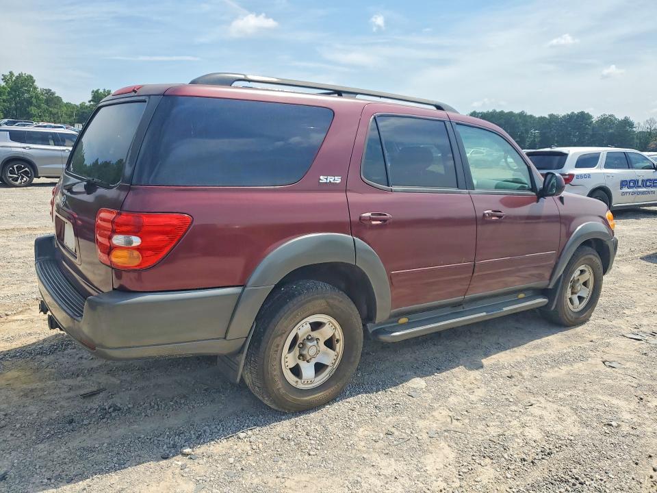 2003 Toyota Sequoia VIN 5TDZT34A33S202397 COPART salvage auction — MINOR DENT/SCRATCHES, Al - Certificate Of Title, sold $2,200 on 2026-07-07 (photo 3)