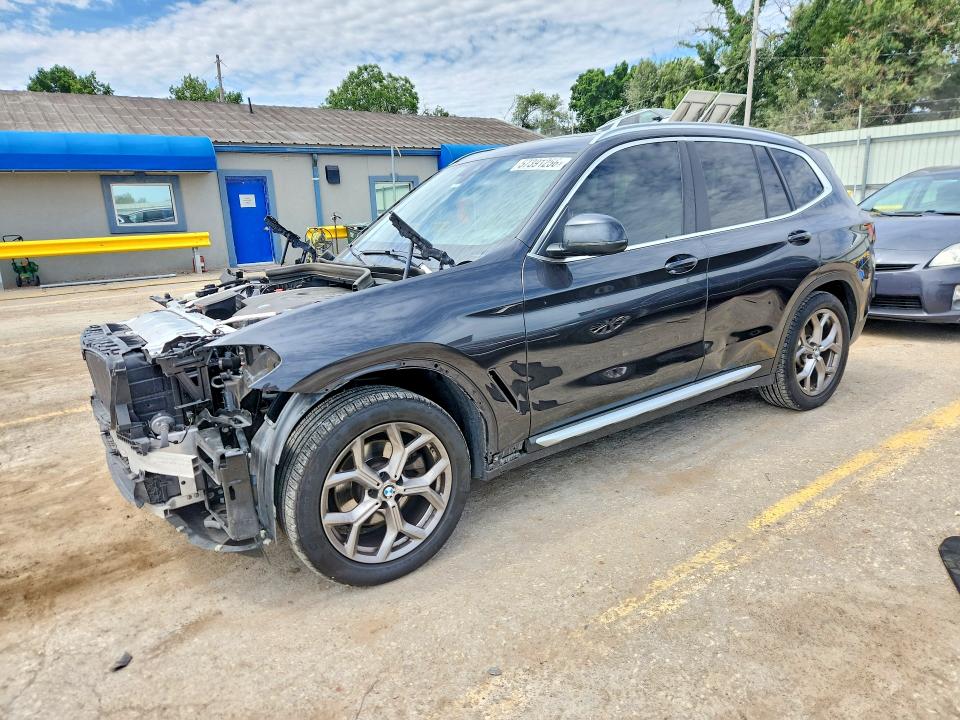2022 BMW X3 VIN 5UX53DP00N9J57524 — COPART salvage auction photo