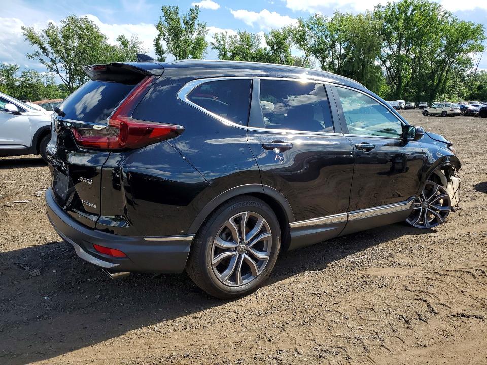 2022 Honda Cr-v VIN 2HKRW2H92NH615664 COPART salvage auction — FRONT END, Ct - Cert Of Title-Salvage, sold $9,000 on 2026-07-02 (photo 3)
