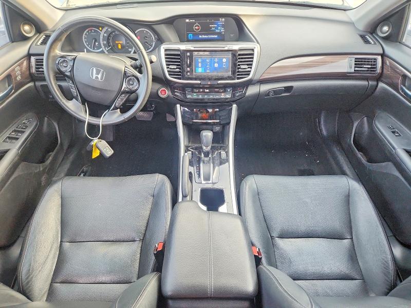2016 Honda Accord VIN 1HGCR2F98GA210078 COPART salvage auction — FRONT END, Tx - Certificate Of Title, sold $250 on 2026-07-27 (photo 8)