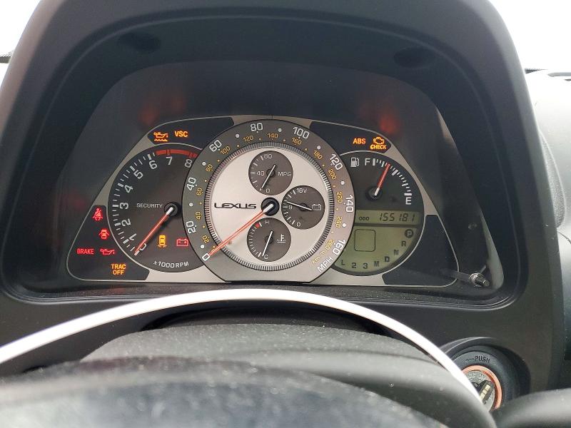 2004 Lexus Is VIN JTHBD192840090882 COPART salvage auction — MINOR DENT/SCRATCHES, Wa - Aff Of Loss/Rel Of Interest, sold $200 on 2026-07-27 (photo 9)